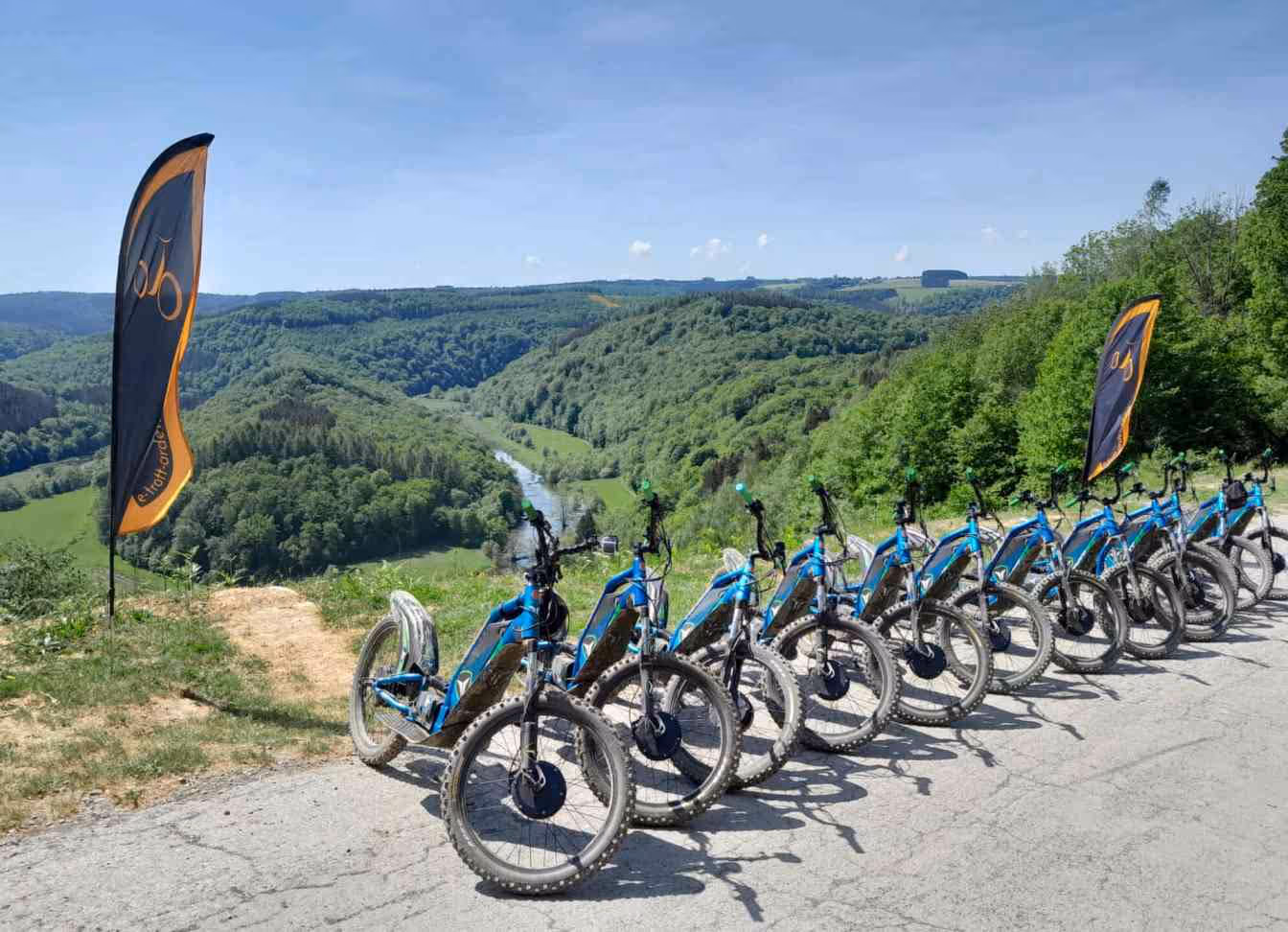 Activité touristique clé en main | E-trottinettes tout-terrain | Ardennes