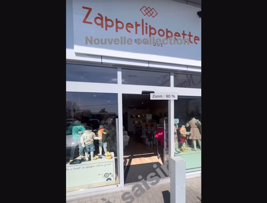 Boutique vêtements enfants | Clé en main | Forte visibilité