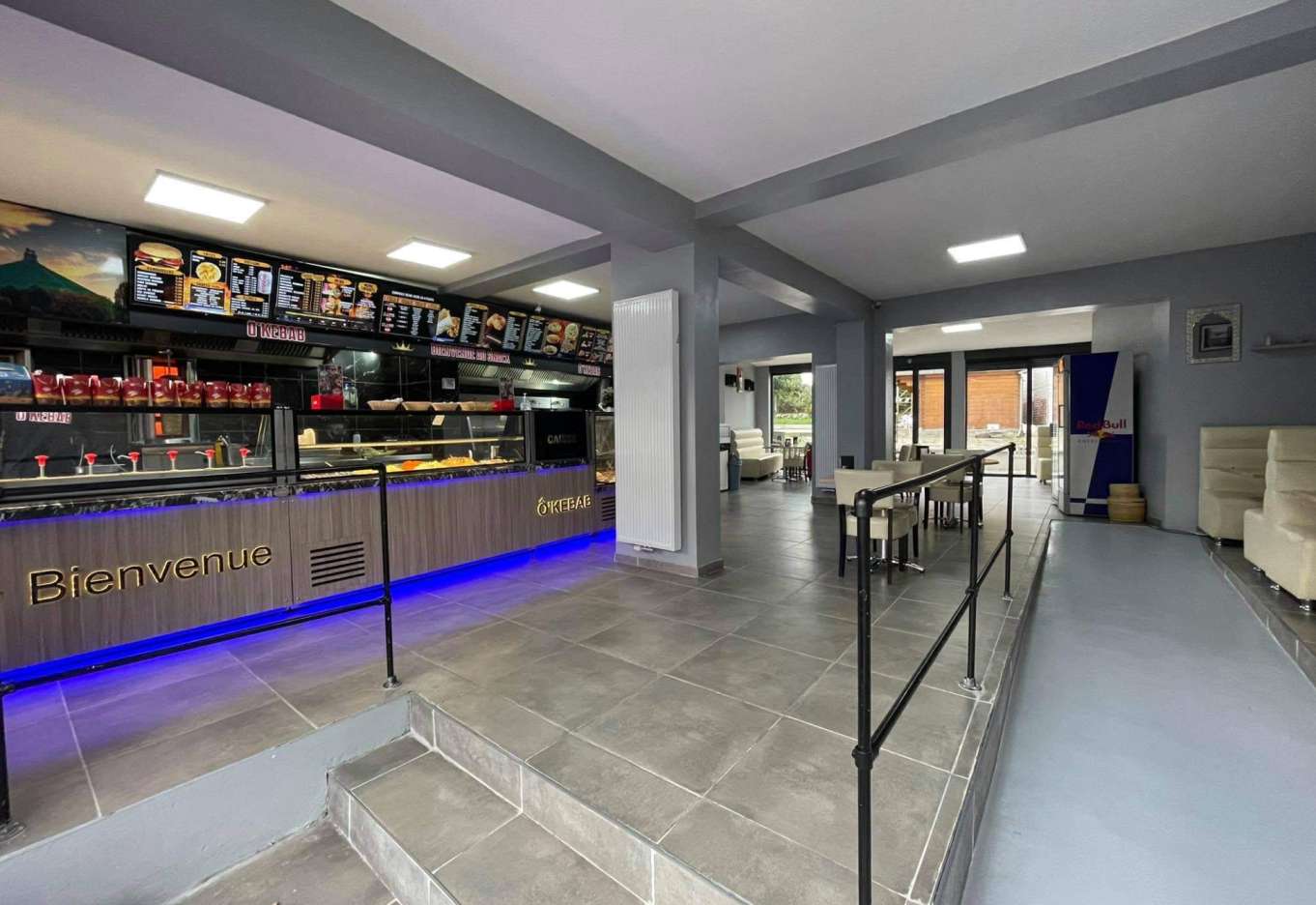 Snack kebab | 135 m² | Clientèle fidèle