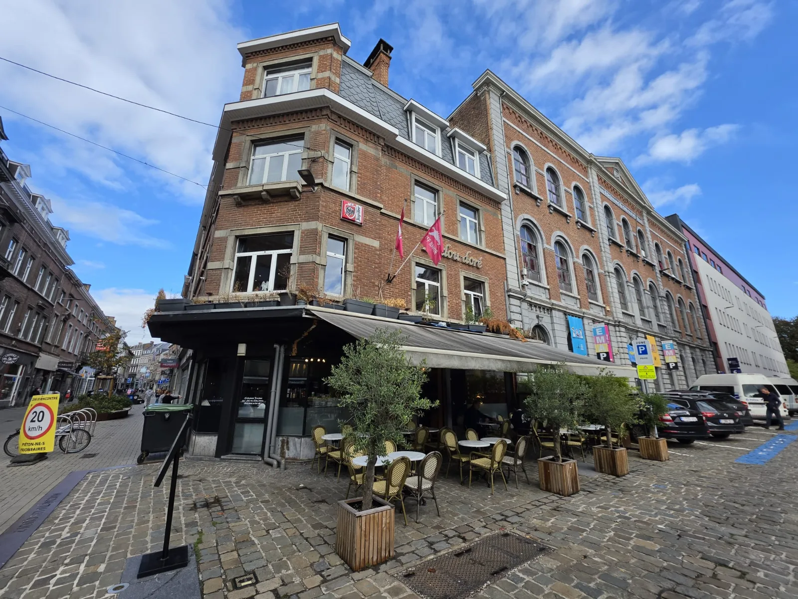 Fonds Horeca centre-ville | Place de l’opéra à Namur