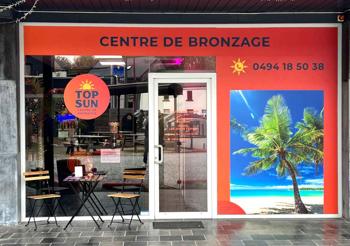 Top Sun Nalinnes | Centre de bronzage | Clé en main